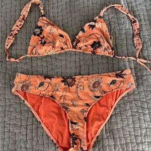 Ulla Johnson Dani bikini bottom and Catalina top in primrose